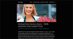 Desktop Screenshot of mkosaleshop.creativist.me